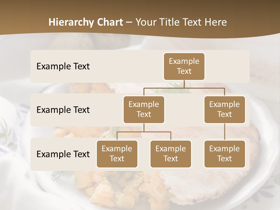 Scrambled Dill Food PowerPoint Template