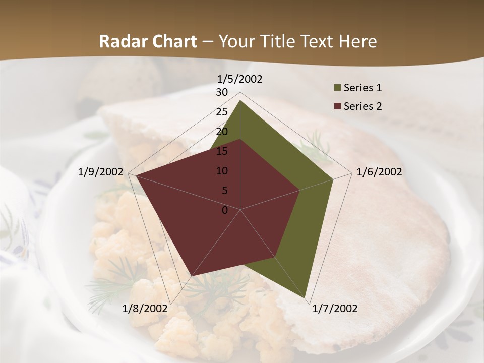 Scrambled Dill Food PowerPoint Template