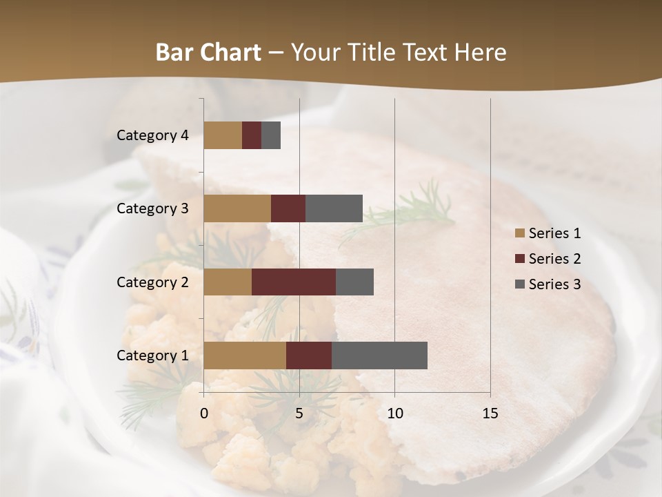 Scrambled Dill Food PowerPoint Template