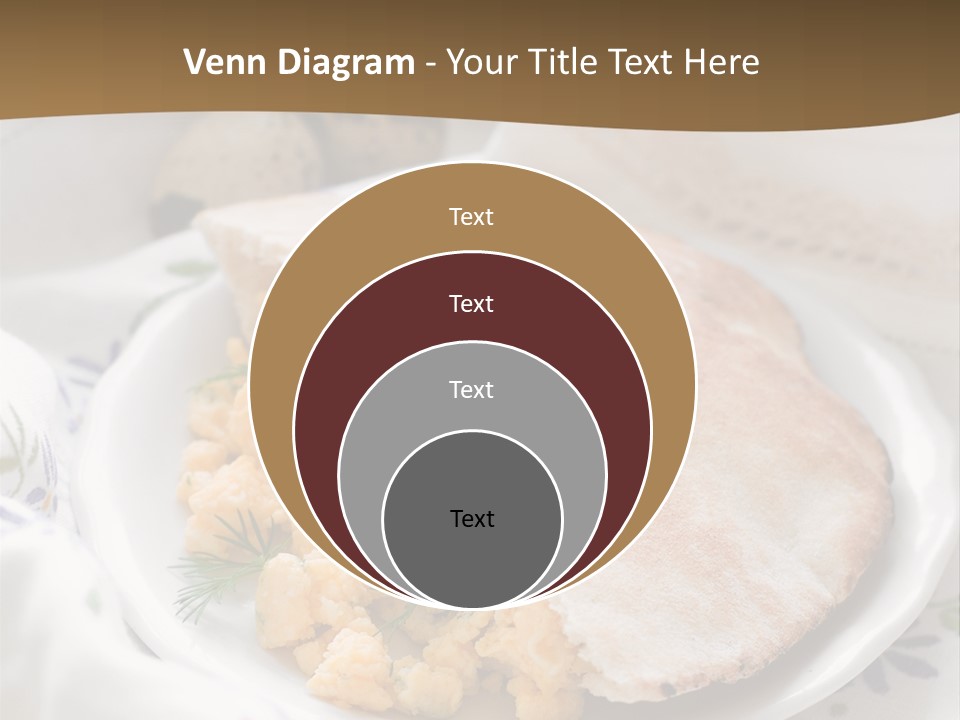 Scrambled Dill Food PowerPoint Template