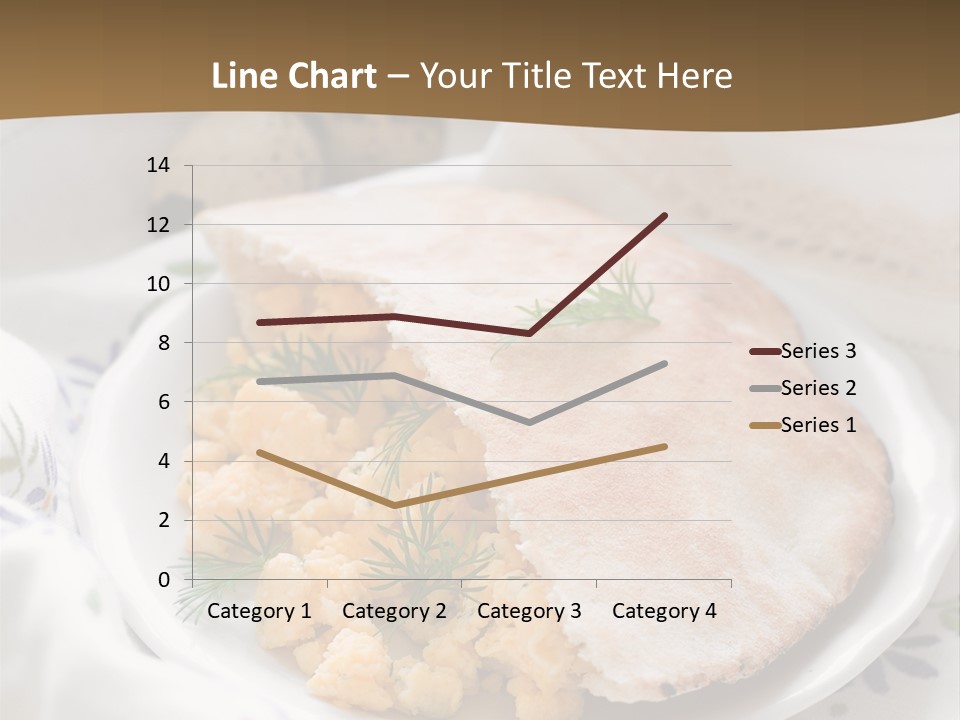Scrambled Dill Food PowerPoint Template