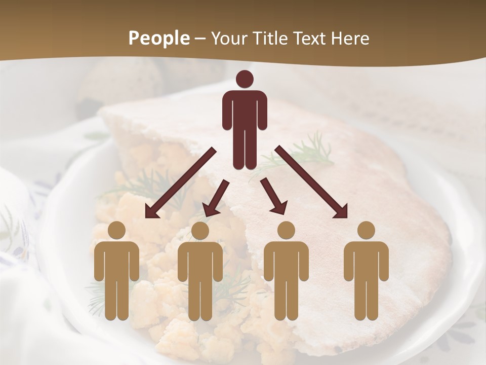 Scrambled Dill Food PowerPoint Template