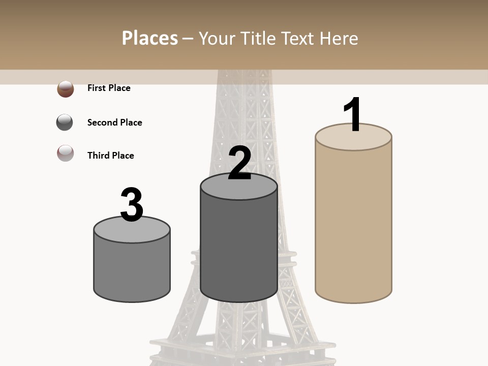 Travel Europe Sculpture PowerPoint Template