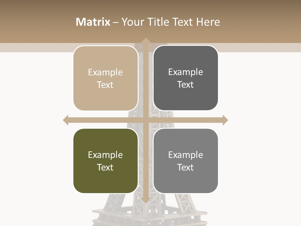 Travel Europe Sculpture PowerPoint Template