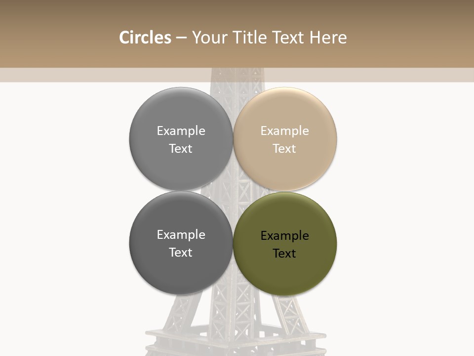 Travel Europe Sculpture PowerPoint Template