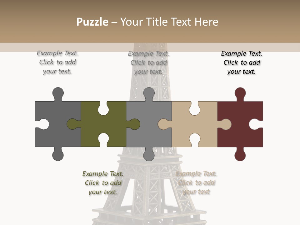 Travel Europe Sculpture PowerPoint Template