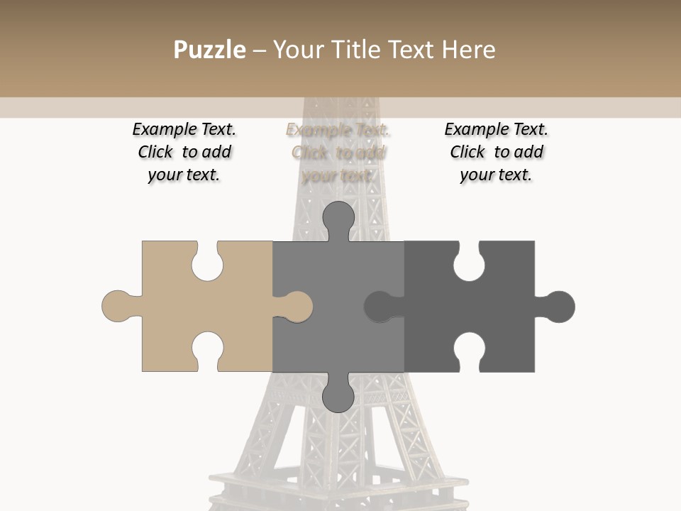 Travel Europe Sculpture PowerPoint Template