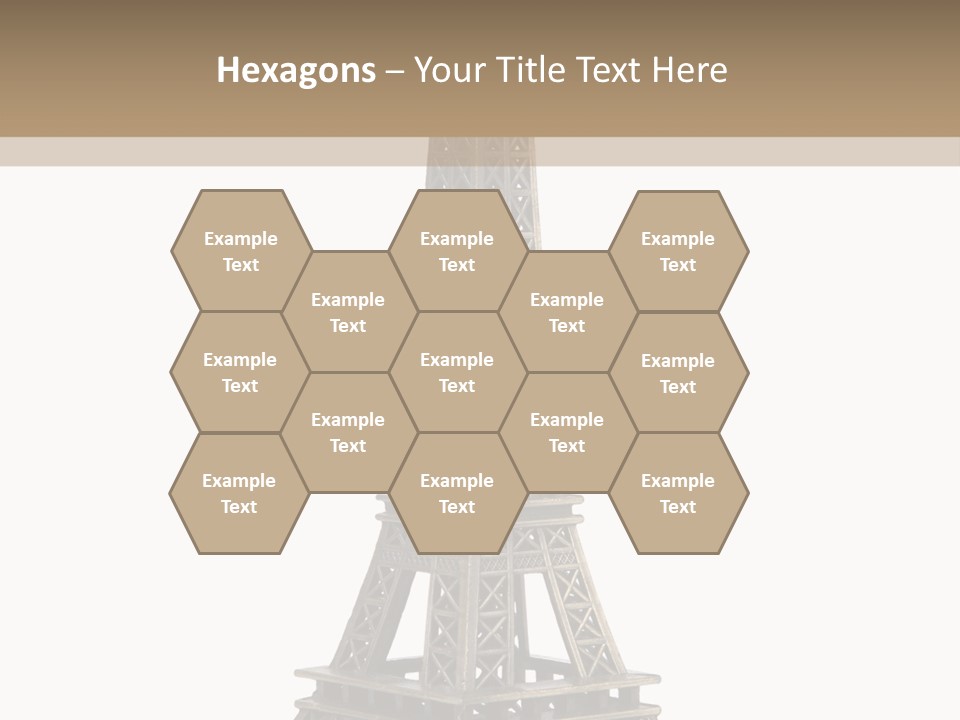 Travel Europe Sculpture PowerPoint Template