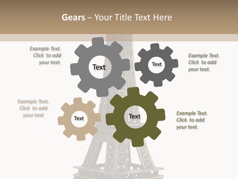 Travel Europe Sculpture PowerPoint Template