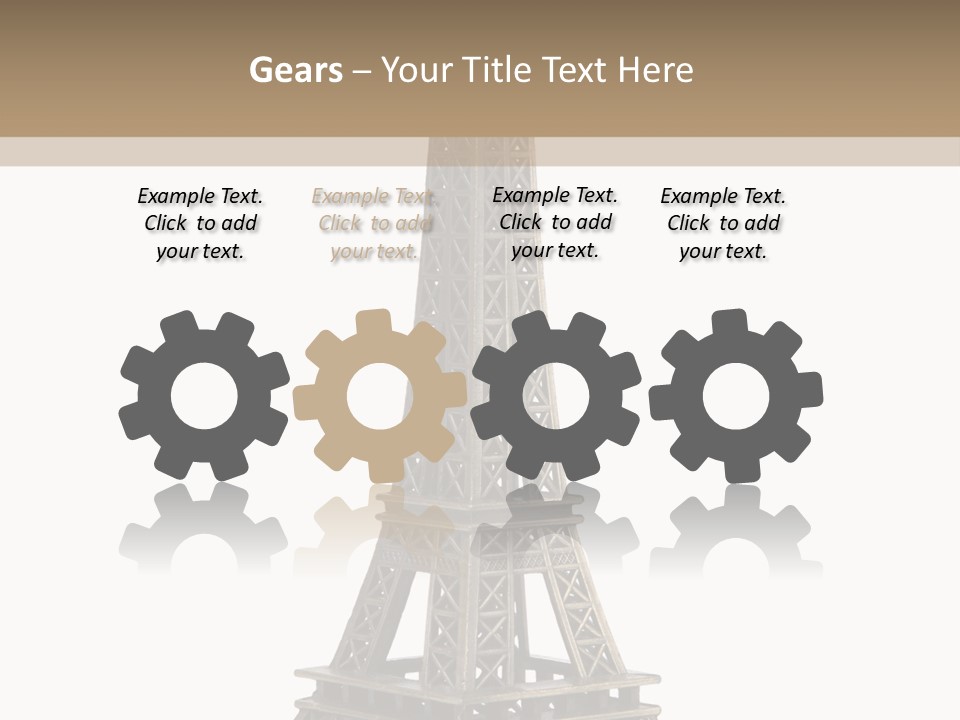 Travel Europe Sculpture PowerPoint Template