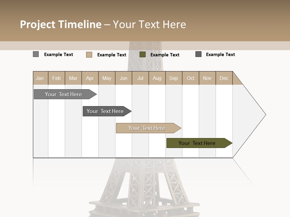 Travel Europe Sculpture PowerPoint Template