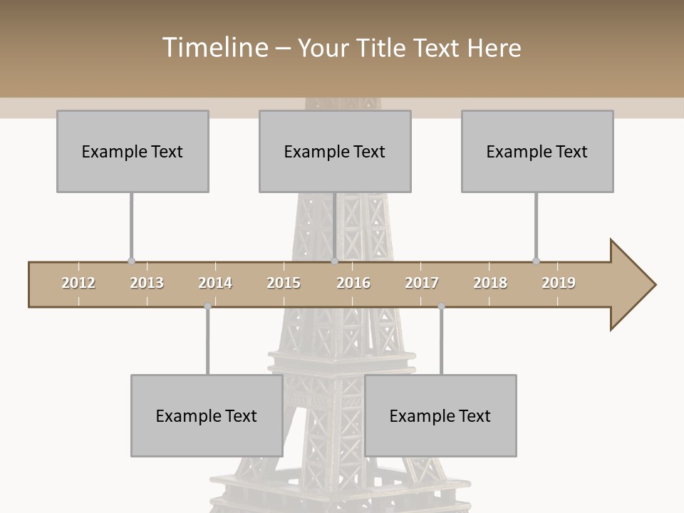 Travel Europe Sculpture PowerPoint Template