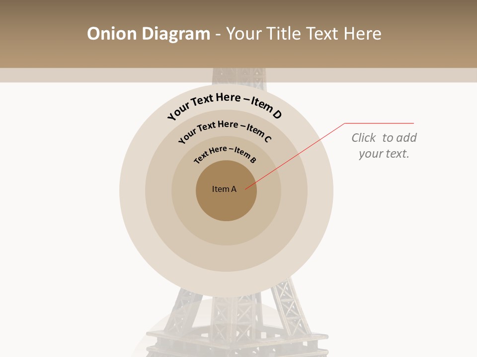 Travel Europe Sculpture PowerPoint Template