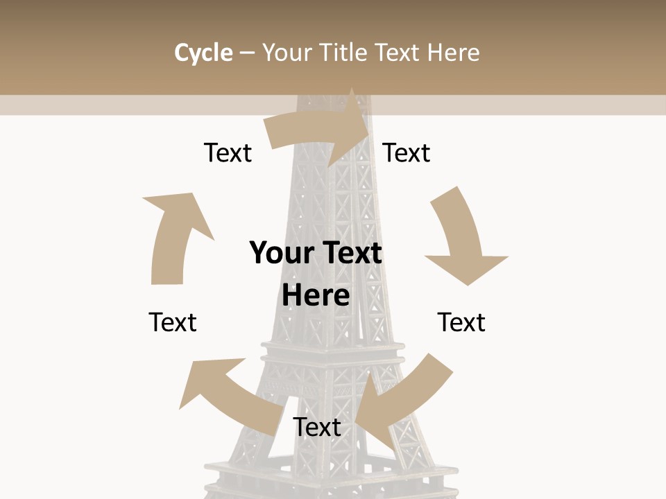 Travel Europe Sculpture PowerPoint Template