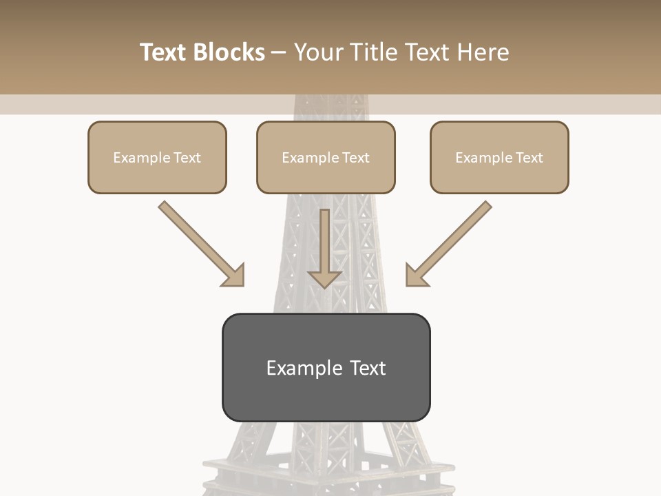 Travel Europe Sculpture PowerPoint Template