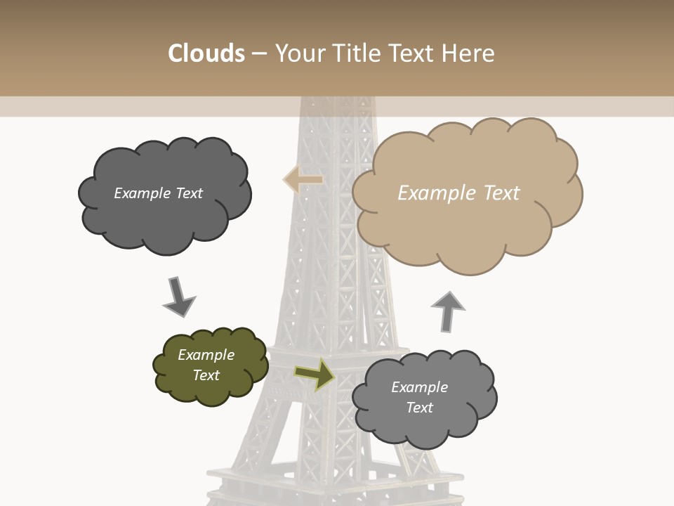 Travel Europe Sculpture PowerPoint Template