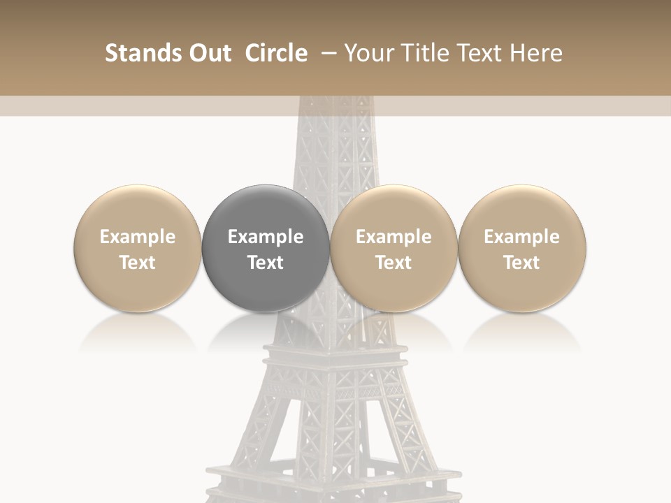 Travel Europe Sculpture PowerPoint Template