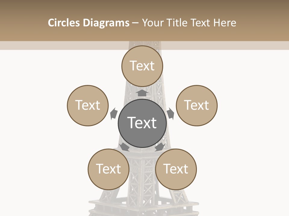 Travel Europe Sculpture PowerPoint Template