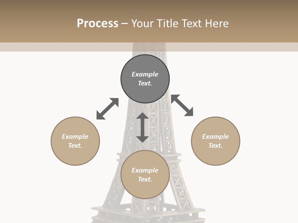 Travel Europe Sculpture PowerPoint Template