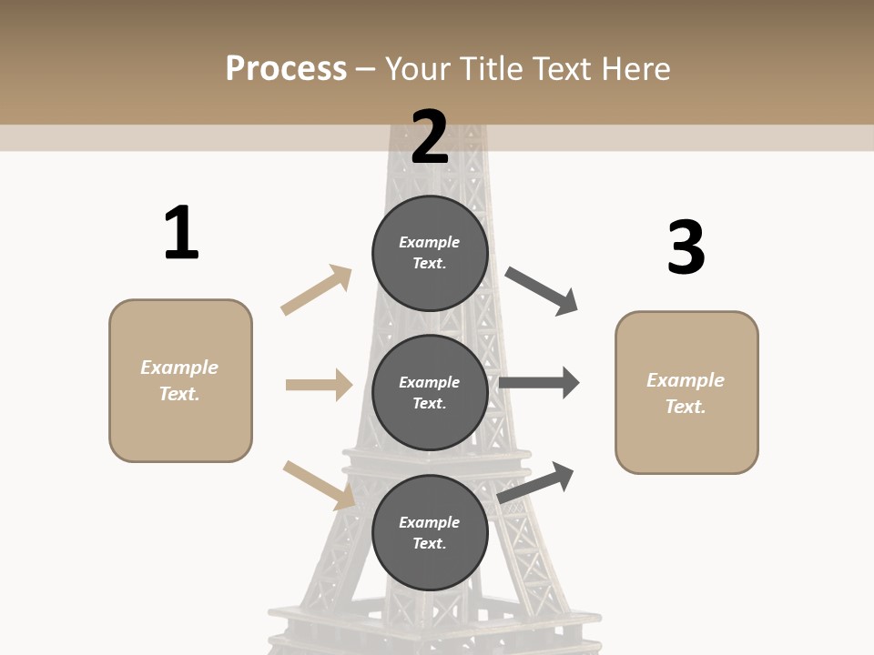 Travel Europe Sculpture PowerPoint Template