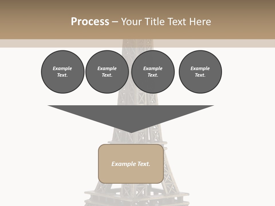 Travel Europe Sculpture PowerPoint Template