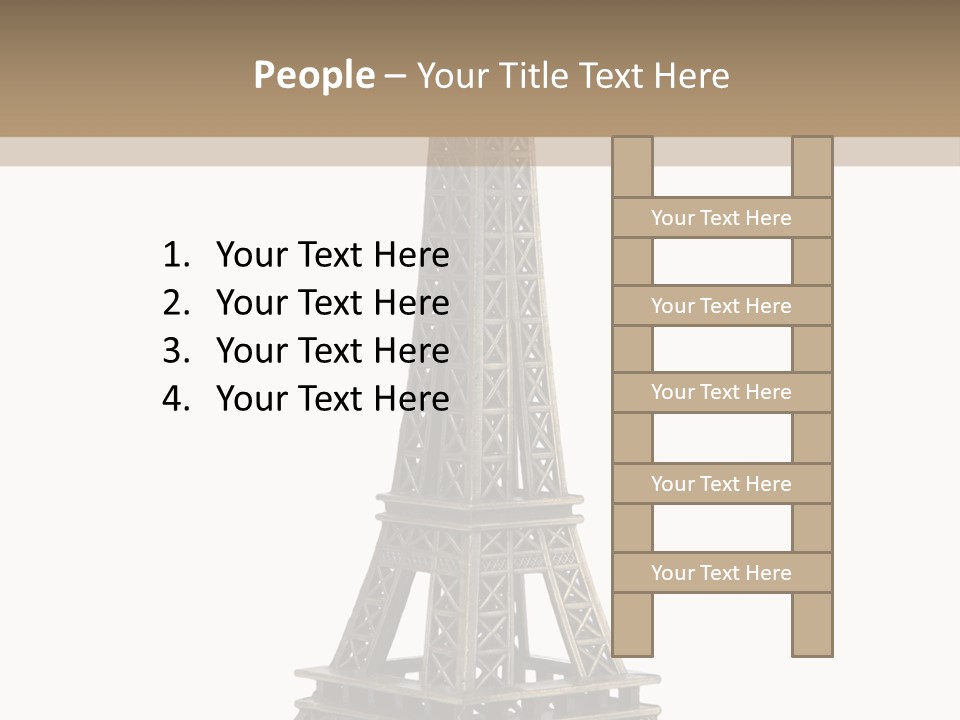 Travel Europe Sculpture PowerPoint Template