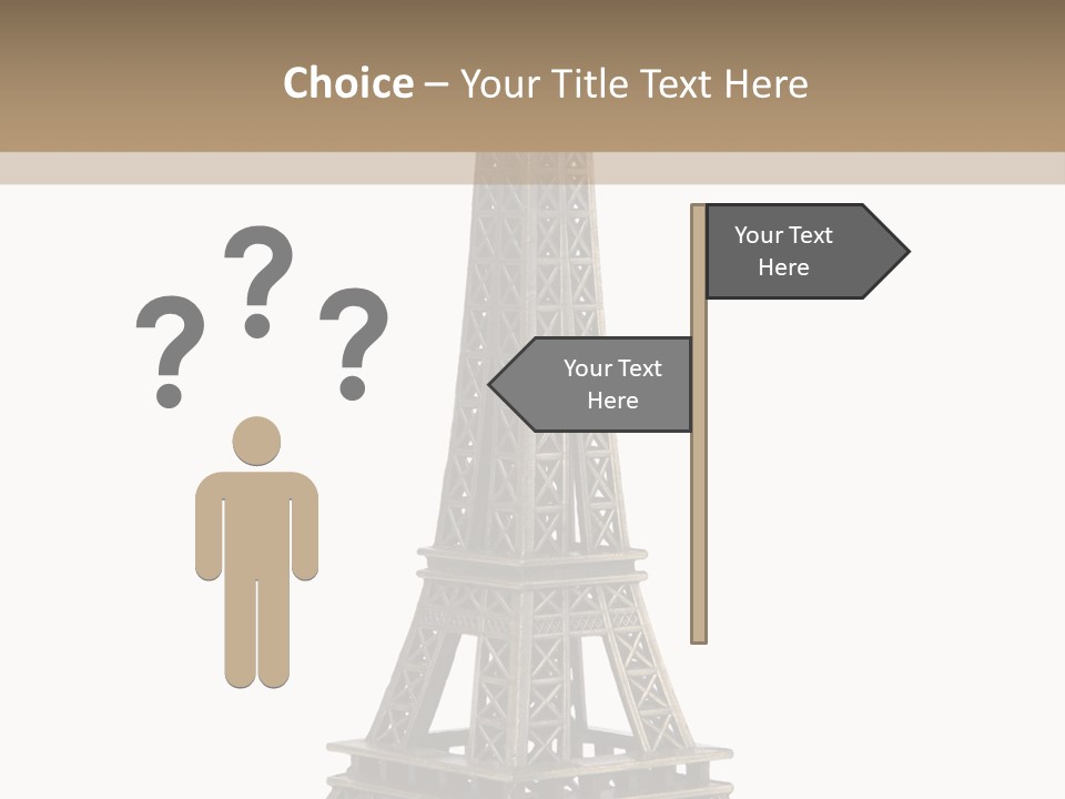 Travel Europe Sculpture PowerPoint Template