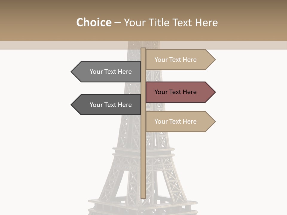 Travel Europe Sculpture PowerPoint Template
