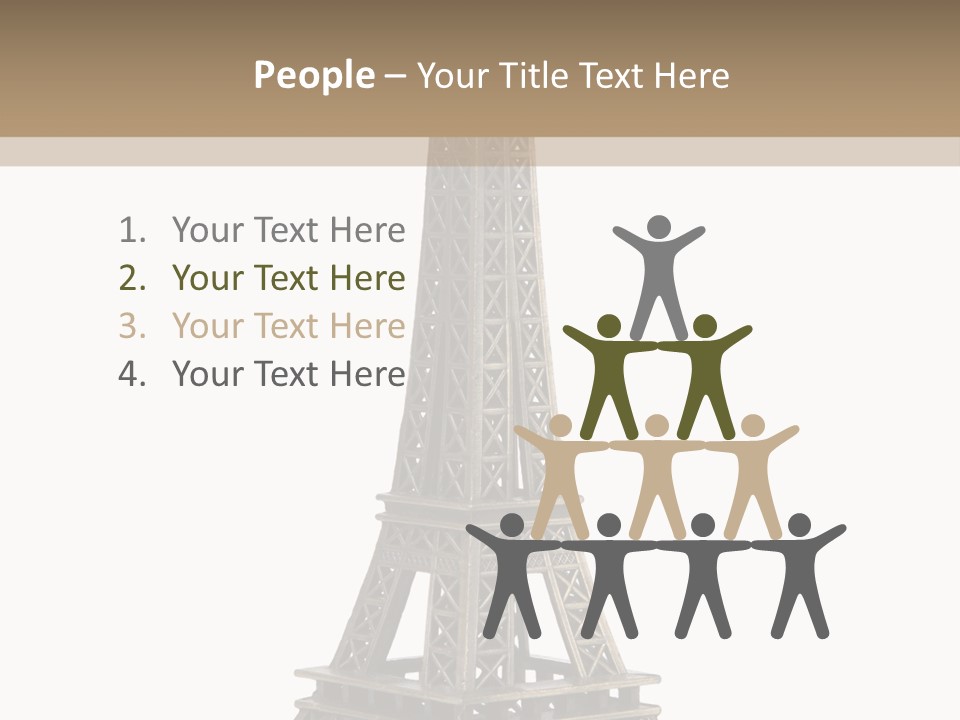 Travel Europe Sculpture PowerPoint Template