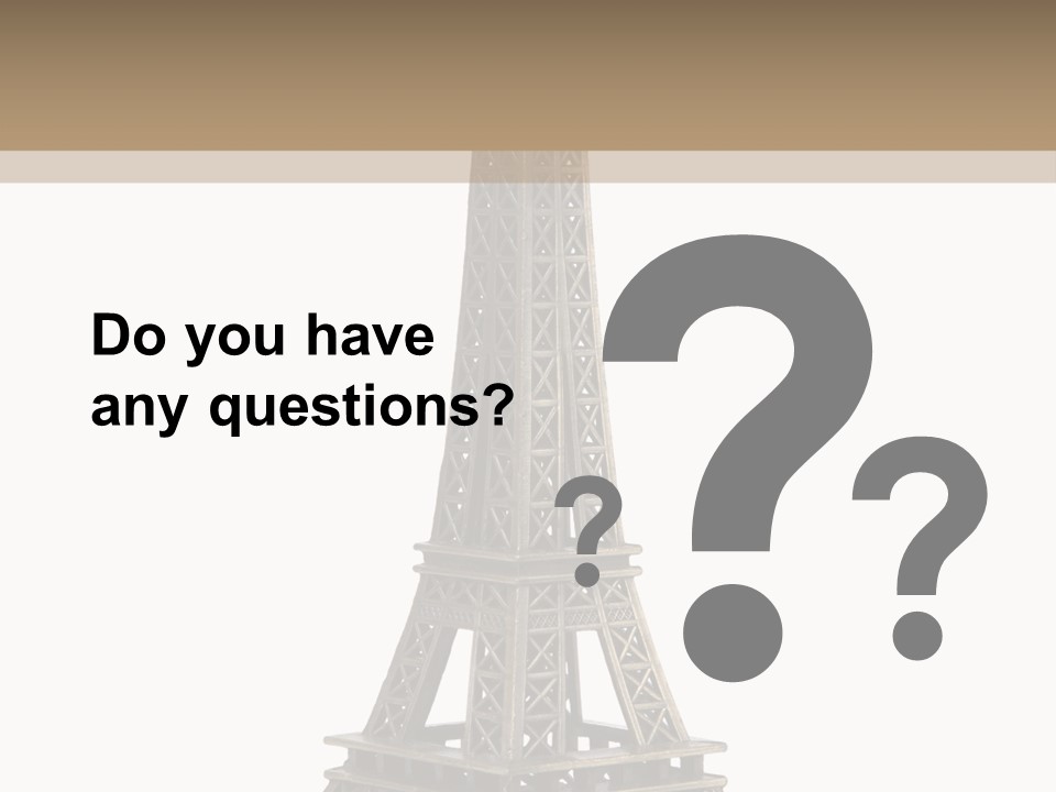 Travel Europe Sculpture PowerPoint Template