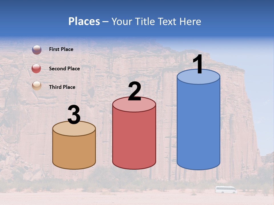 Unesco Cliff Rock PowerPoint Template