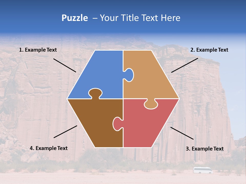 Unesco Cliff Rock PowerPoint Template