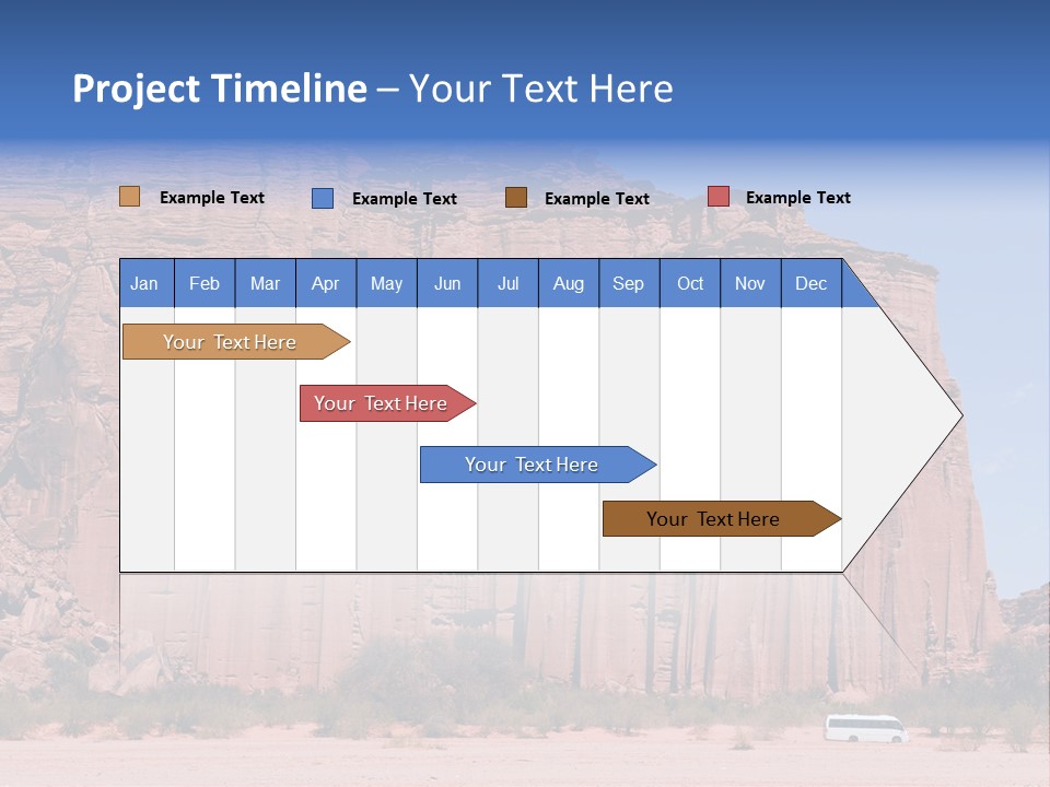 Unesco Cliff Rock PowerPoint Template