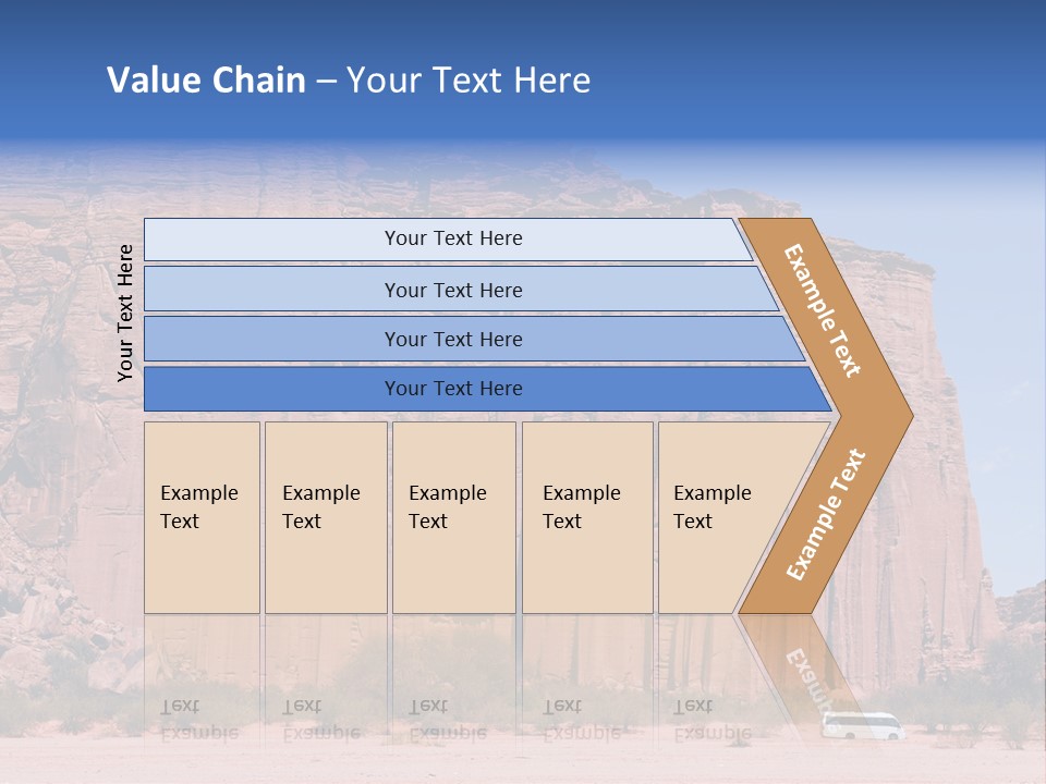 Unesco Cliff Rock PowerPoint Template