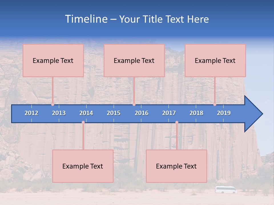 Unesco Cliff Rock PowerPoint Template