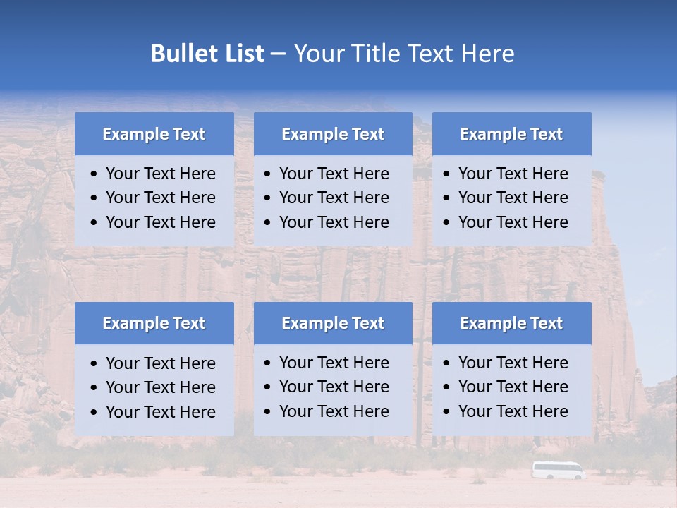 Unesco Cliff Rock PowerPoint Template