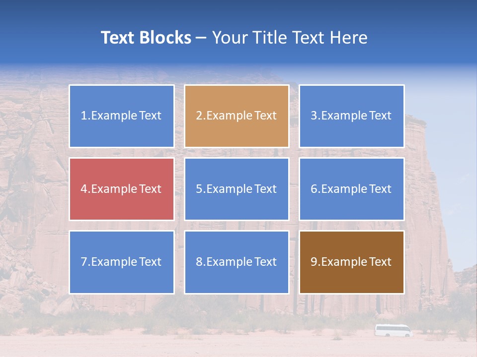 Unesco Cliff Rock PowerPoint Template