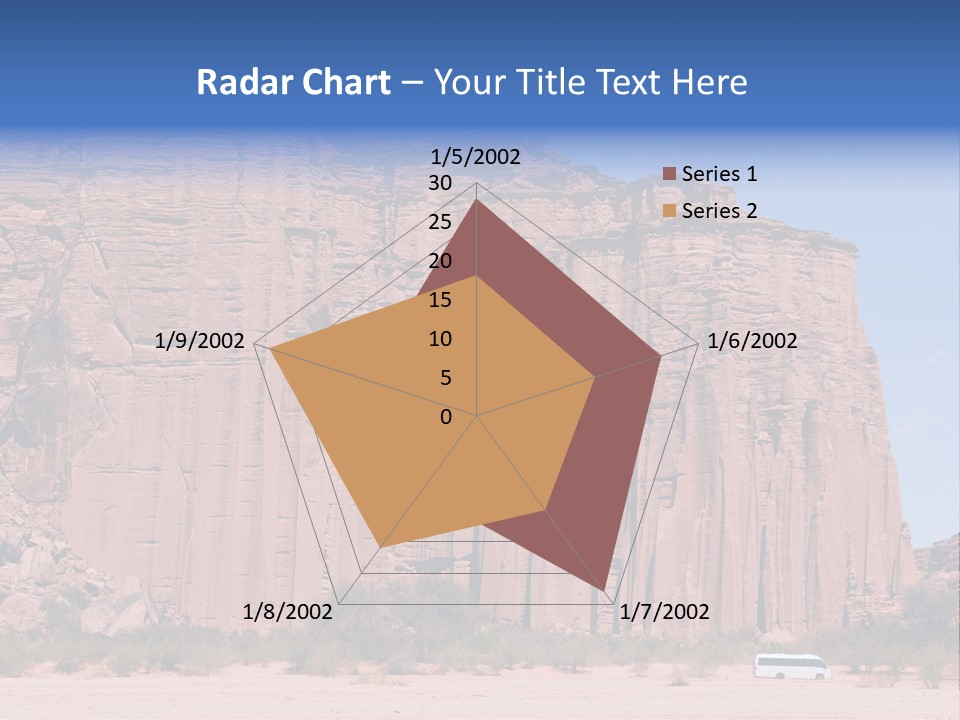 Unesco Cliff Rock PowerPoint Template