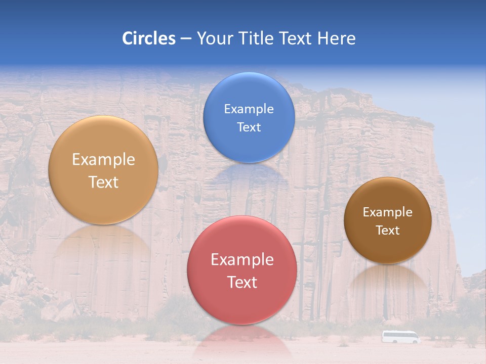 Unesco Cliff Rock PowerPoint Template