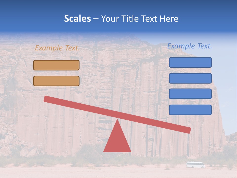Unesco Cliff Rock PowerPoint Template
