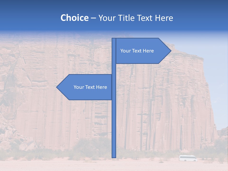 Unesco Cliff Rock PowerPoint Template