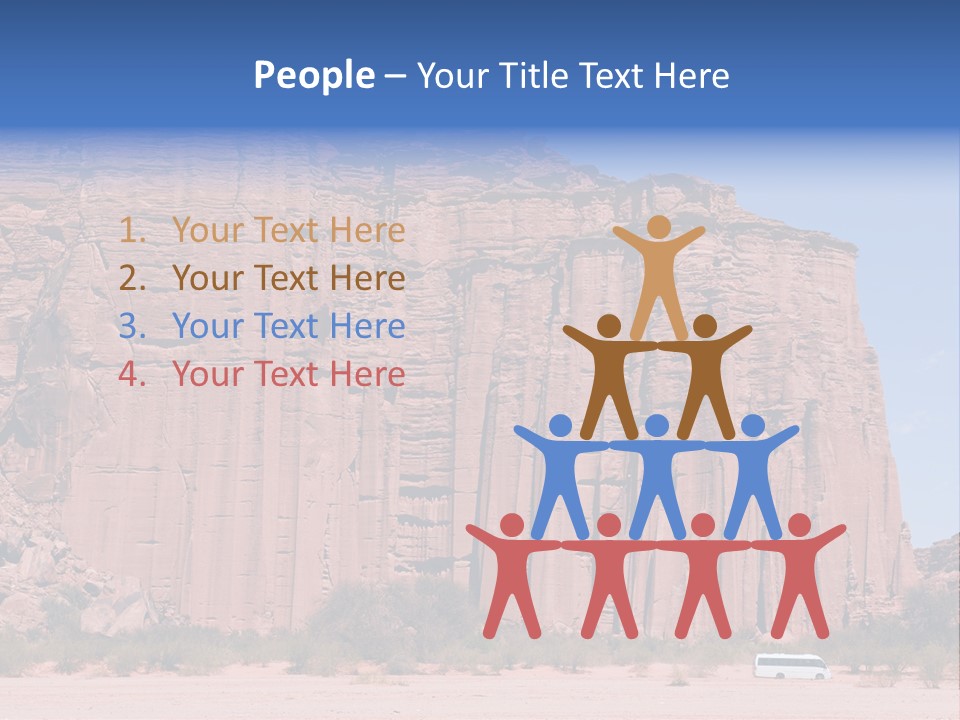 Unesco Cliff Rock PowerPoint Template