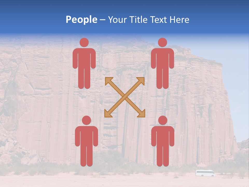 Unesco Cliff Rock PowerPoint Template