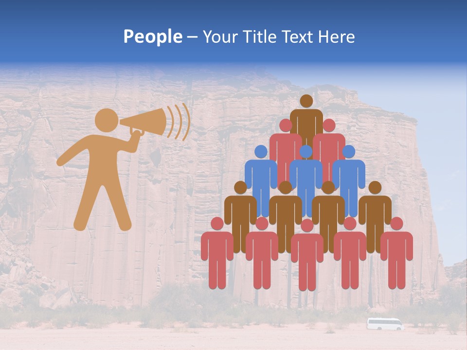 Unesco Cliff Rock PowerPoint Template