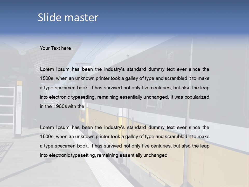 Rapid Depot Light PowerPoint Template