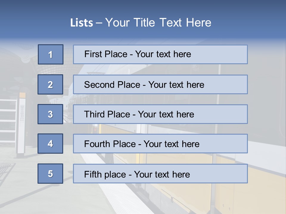 Rapid Depot Light PowerPoint Template