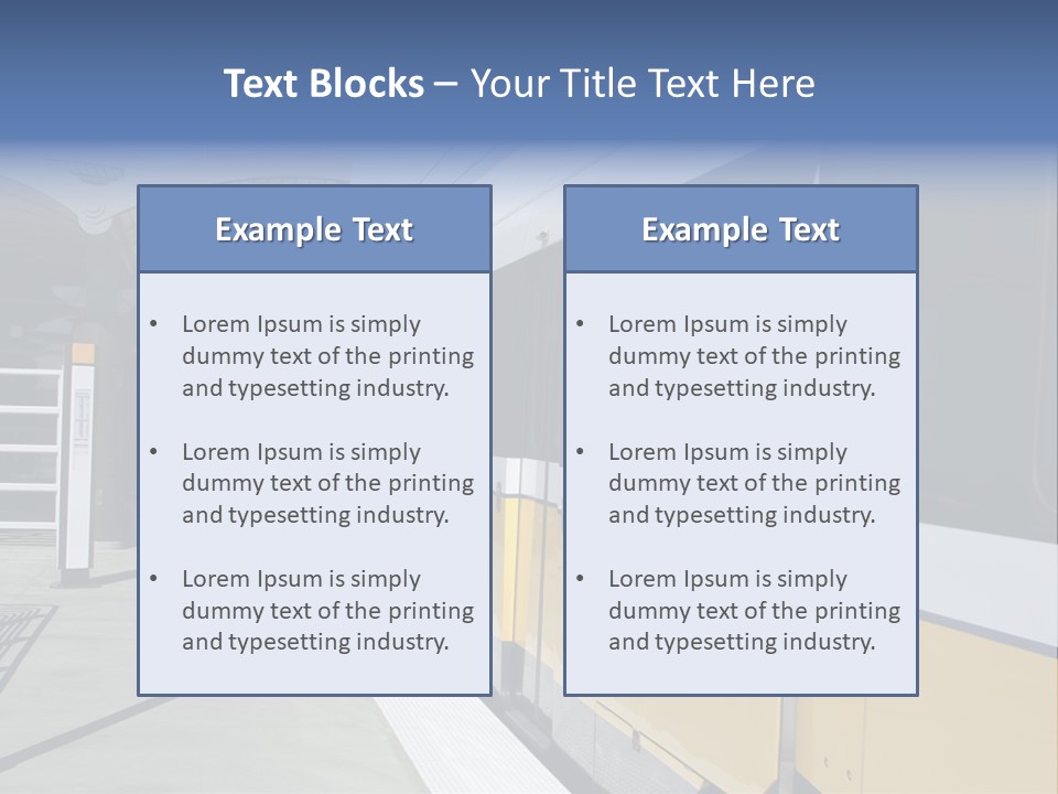 Rapid Depot Light PowerPoint Template
