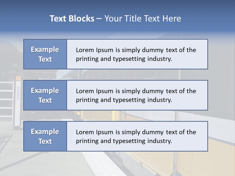 Rapid Depot Light PowerPoint Template