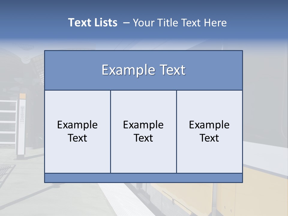 Rapid Depot Light PowerPoint Template