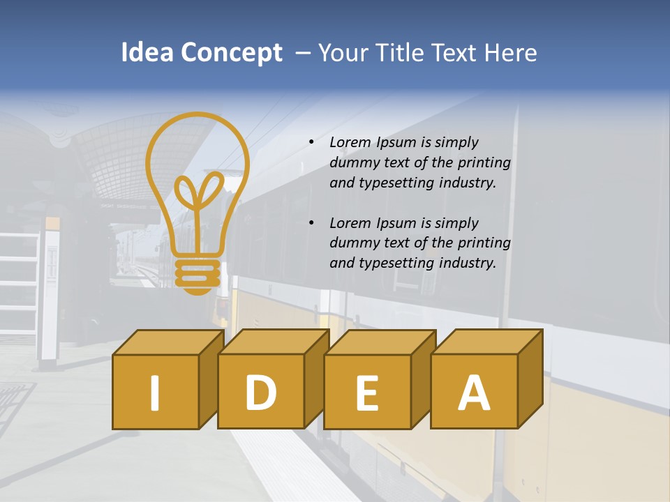 Rapid Depot Light PowerPoint Template